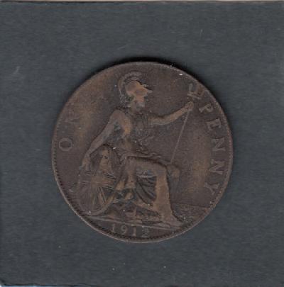 Beschrijving: 1 Penny GEORGIUS V